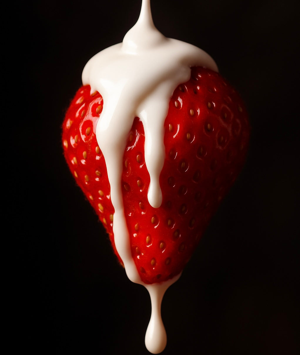 Strawberries & Creamed