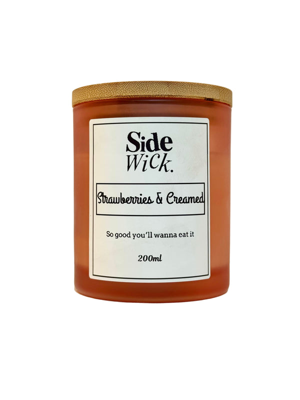 Strawberries & Creamed