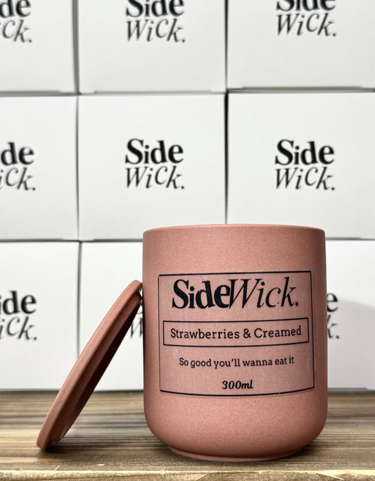 Strawberries & Creamed